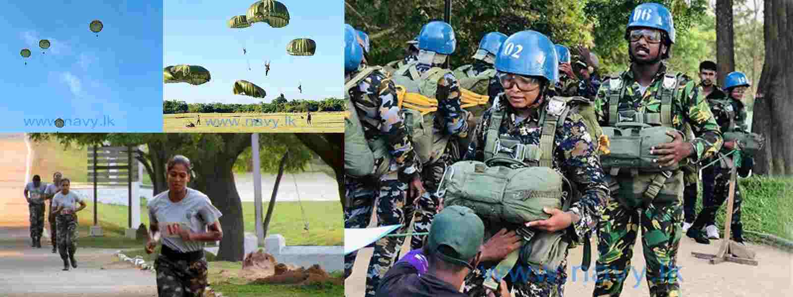 Navy's first women para jumpers conquer the skies
